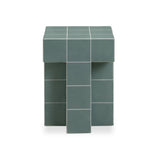 Alma Tile Concrete Indoor/Outdoor Side Table - View 3