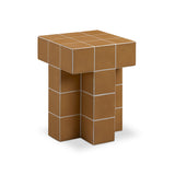 Alma Tile Concrete Indoor/Outdoor Side Table - View 7