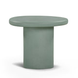 Jade Concrete Indoor/Outdoor Side Table - View 3