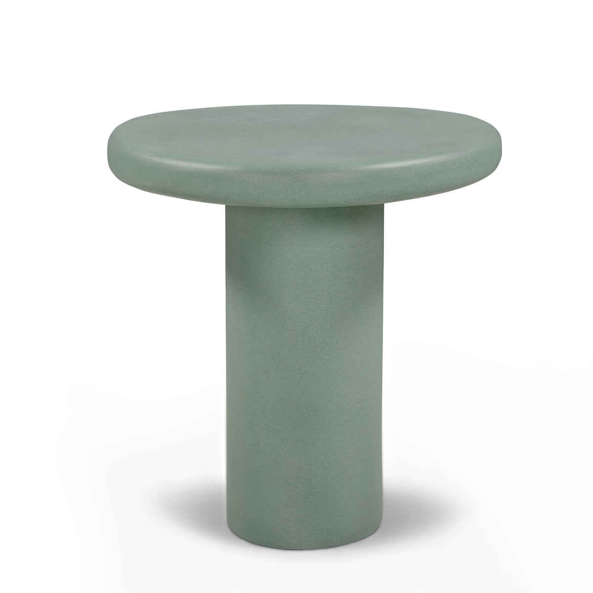 Jade Concrete Indoor/Outdoor Side Table - View 4