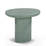 Jade Concrete Indoor/Outdoor Side Table - View 5