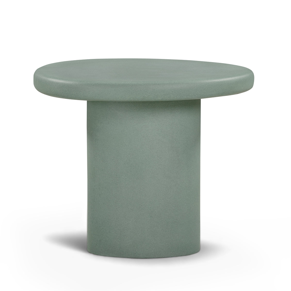 Jade Concrete Indoor/Outdoor Side Table - View 1
