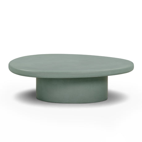 Jade Concrete Indoor/Outdoor Coffee Table (28"-34") - View 11