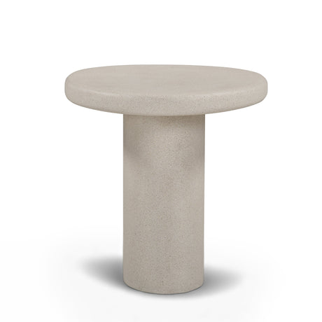 Jade Concrete Indoor/Outdoor Side Table - View 11