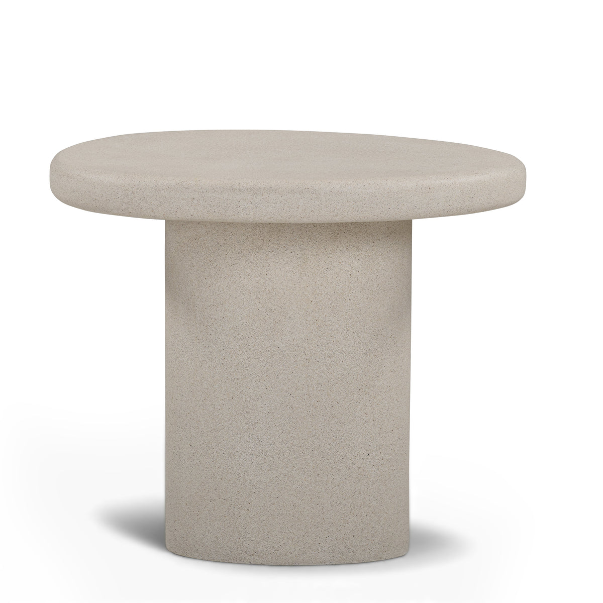 Jade Concrete Indoor/Outdoor Side Table - View 9