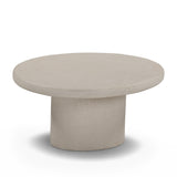 Jade Concrete Indoor/Outdoor Coffee Table (28"-34") - View 18