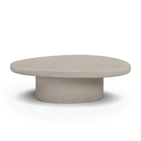 Jade Concrete Indoor/Outdoor Coffee Table (28"-34") - View 22