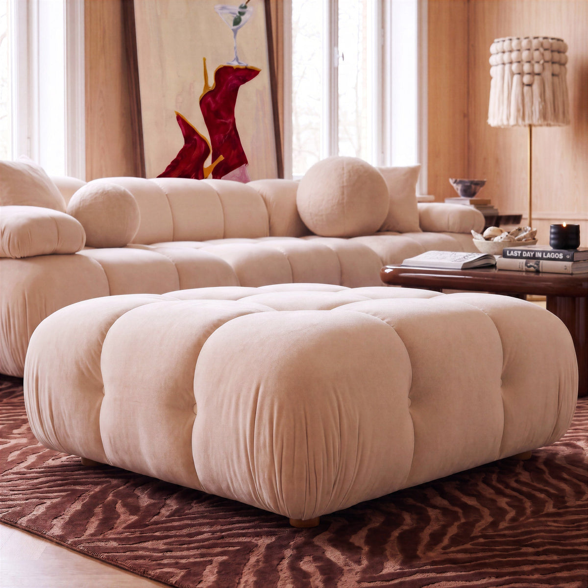 Calliope Performance Modular Ottoman - View 24