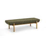 Julianna 56" Textured Performance Fabric Bench - View 8