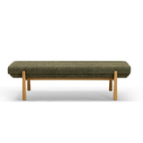 Julianna 56" Textured Performance Fabric Bench - View 10