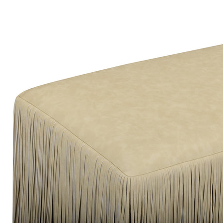 Shag Me 50" Performance Vegan Leather Bench - View 4
