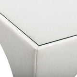 Tomlin Performance Chenille Game Table and Two Ottomans Set - View 17