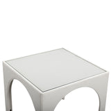 Tomlin Performance Chenille Game Table and Two Ottomans Set - View 18