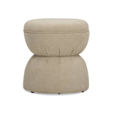 Tomlin Performance Chenille Game Table and Two Ottomans Set - View 8