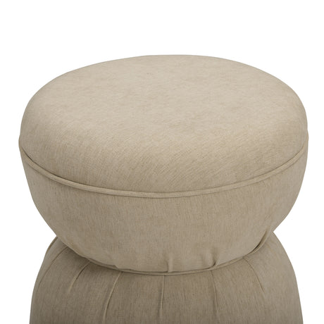 Tomlin Performance Chenille Game Table and Two Ottomans Set - View 9