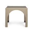 Tomlin Performance Chenille Game Table and Two Ottomans Set - View 5