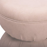 Tomlin Performance Chenille Game Table and Two Ottomans Set - View 42