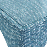 Tomlin Performance Chenille Game Table and Two Ottomans Set - View 27