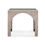 Tomlin Performance Chenille Game Table and Two Ottomans Set - View 46