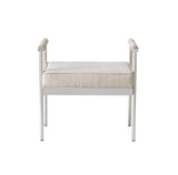 Diva 25" Cream Velvet Bench