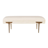 Brno 53.5" Velvet Bench