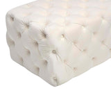 Kaylee 49" Velvet Ottoman