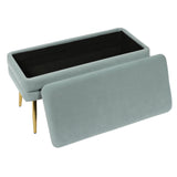 Ziva 31" Velvet Storage Bench