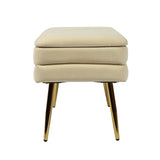 Ziva 31" Velvet Storage Bench