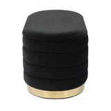 Lillian 31.5" Velvet Storage Bench