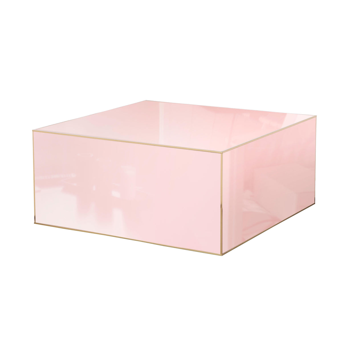 Havana 35" Glass Square Coffee Table