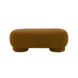 Mara 43" Vegan Shearling Ottoman