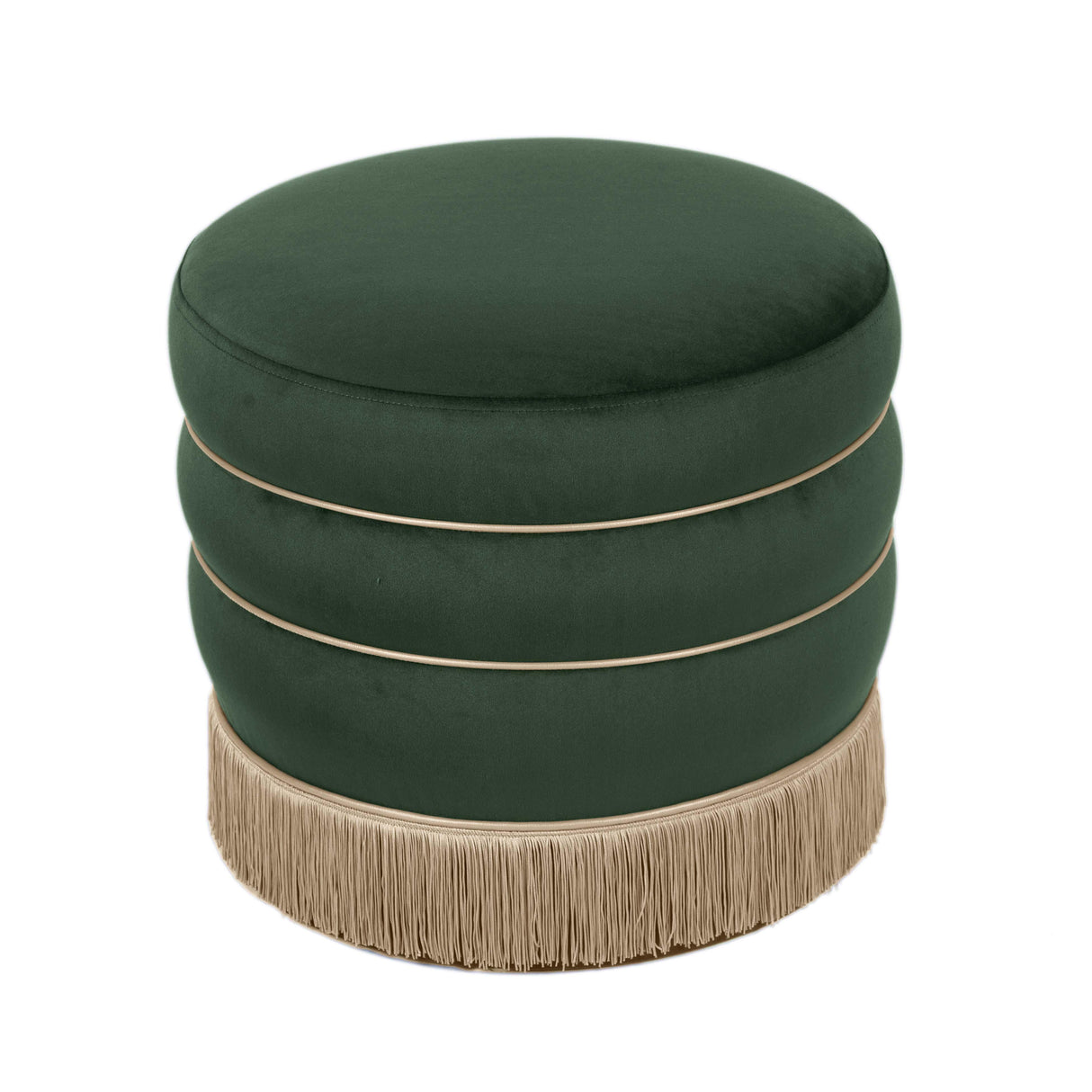 Lakka Velvet Ottoman