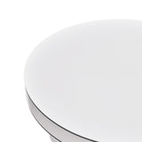 Jasper 33" White Glossy Round Coffee Table