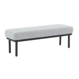 Olivia 53" Boucle Bench