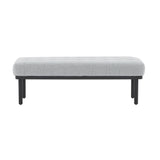 Olivia 53" Boucle Bench