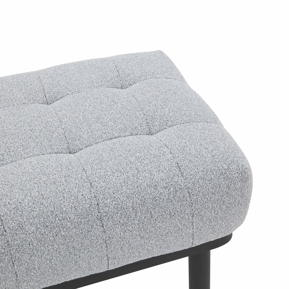 Olivia 53" Boucle Bench