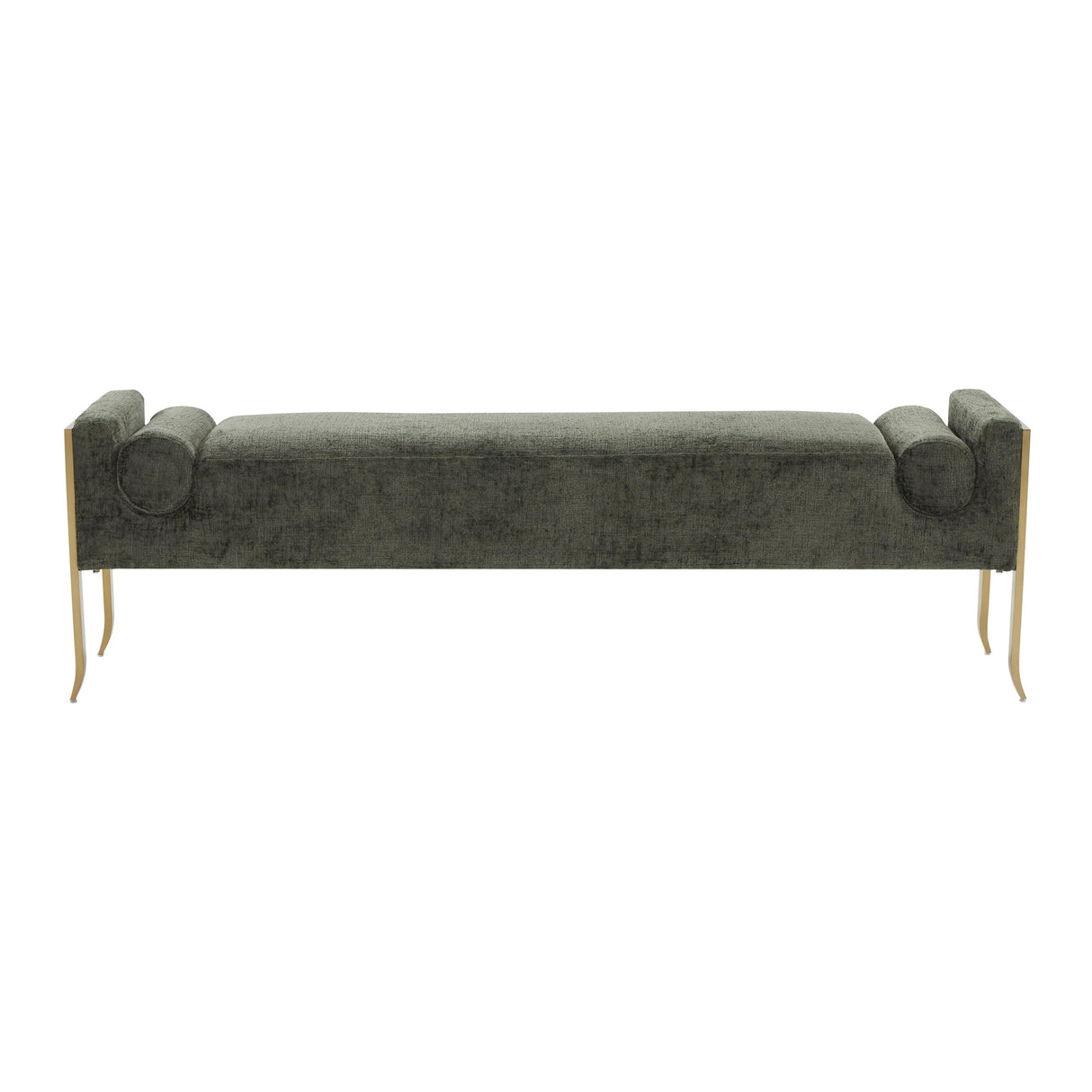 Ines 67" Textured Velvet Bench