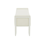 Ines 67" Cream Boucle Bench