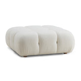 Calliope Vegan Shearling Modular Ottoman