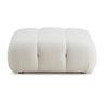 Calliope Vegan Shearling Modular Ottoman