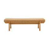 Julianna 56" Textured Performance Fabric Bench - View 17
