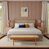 Julianna 56" Textured Performance Fabric Bench - View 16