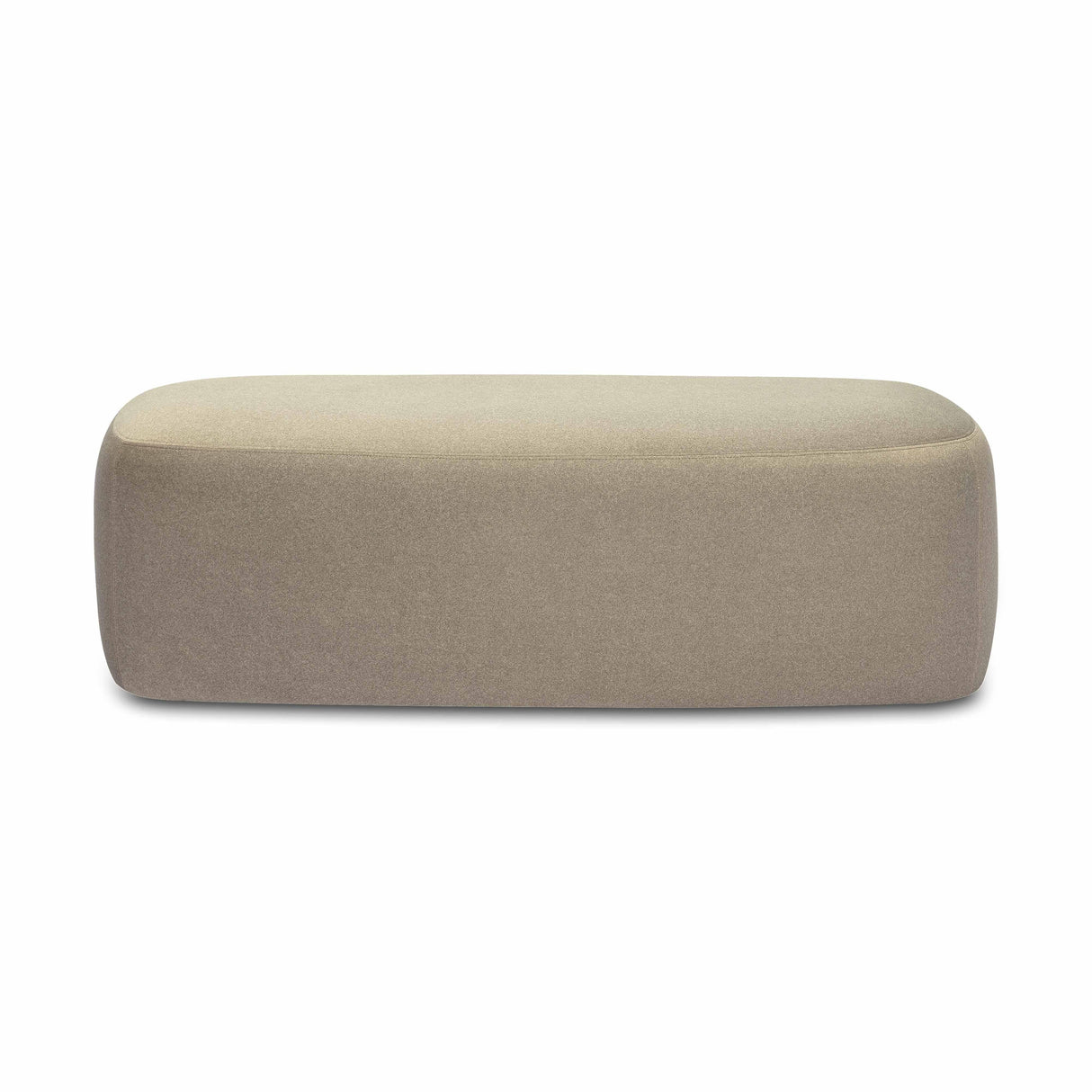 Graceland 54" Faux Mohair Bench