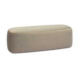Graceland 54" Faux Mohair Bench