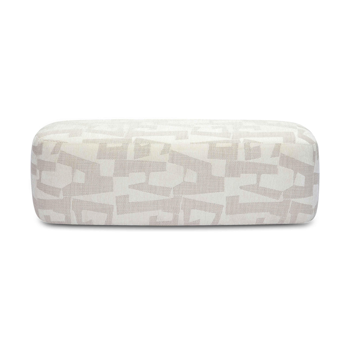 Graceland Cream Jacquard Bench