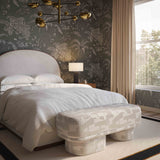 Lena 47" Jacquard Bench