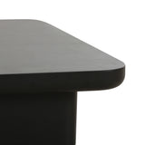Yoko Black Coffee Table (31.5"-38.6")