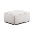 Travie Performance Corduroy Velvet Ottoman - View 2