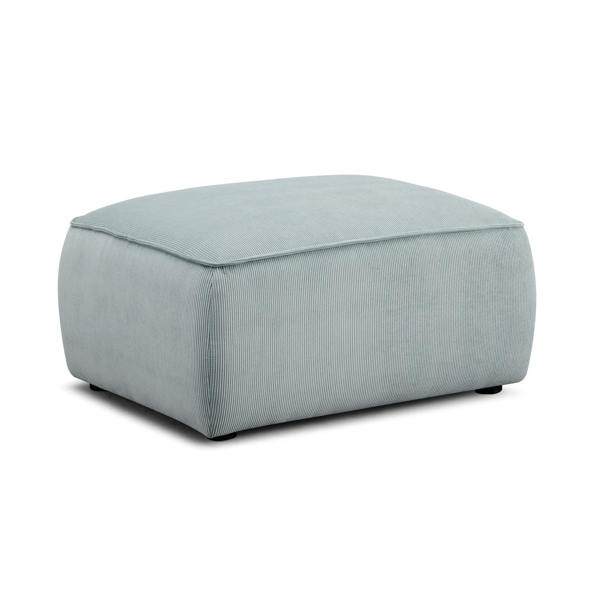 Travie Performance Corduroy Velvet Ottoman - View 6