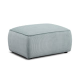 Travie Performance Corduroy Velvet Ottoman - View 6